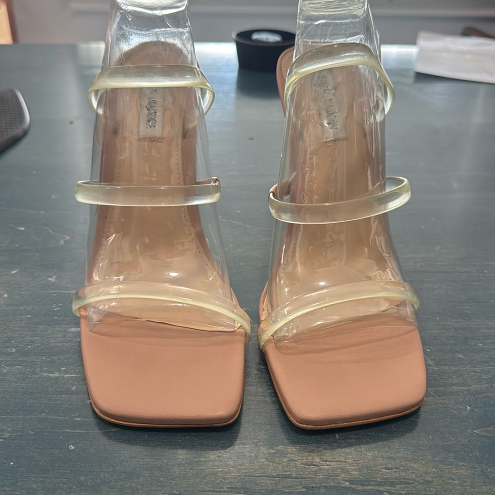 Steve Madden blush Gracey heels 9.5